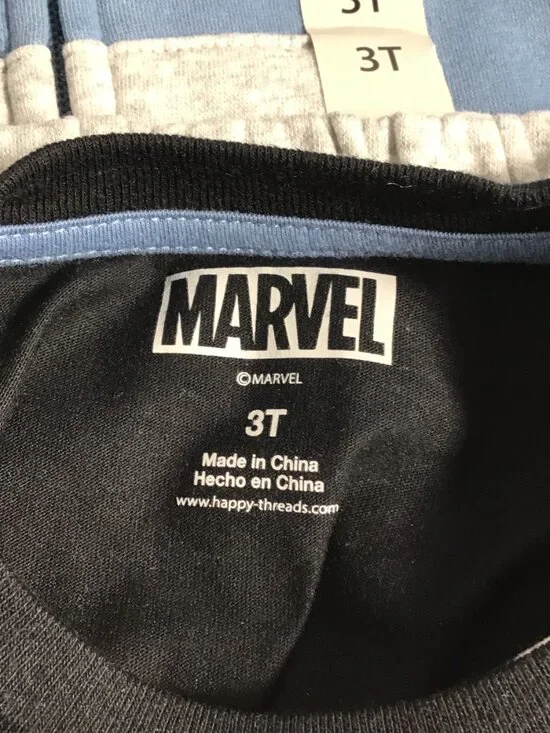 Marvel Spider-man Kids 3-piece Full Zip Lounge Set Size 3T - Picture 4 of 10